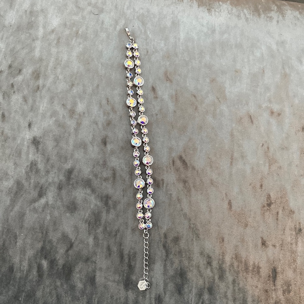 Touchstone crystal Swarovski crystal double bling band